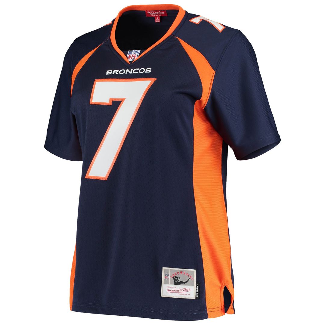 John Elway Denver Broncos Women's Legacy Replica Team Jersey - Navy