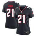 Nick Chubb Houston Texans Women's Team Game Jersey - Navy