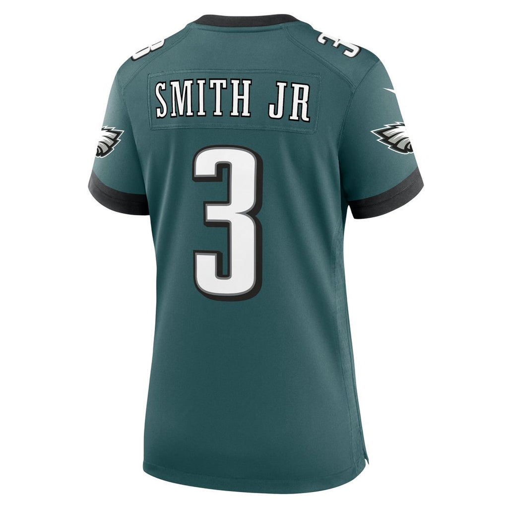 Nolan Smith Philadelphia Eagles Women's Team Game Jersey - Midnight Green