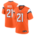 Riley Moss Denver Broncos Team Game Jersey - Orange