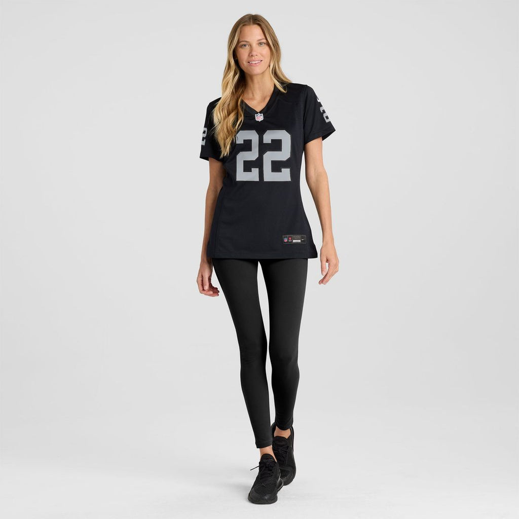 Eric Stokes Las Vegas Raiders Women's Team Game Jersey - Black