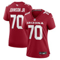 Paris Johnson Jr. Arizona Cardinals Women's Game Jersey - Cardinal