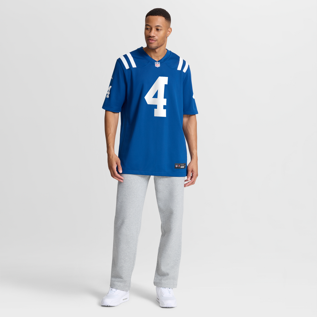 Adam Vinatieri Indianapolis Colts Team Retired Game Jersey - Royal