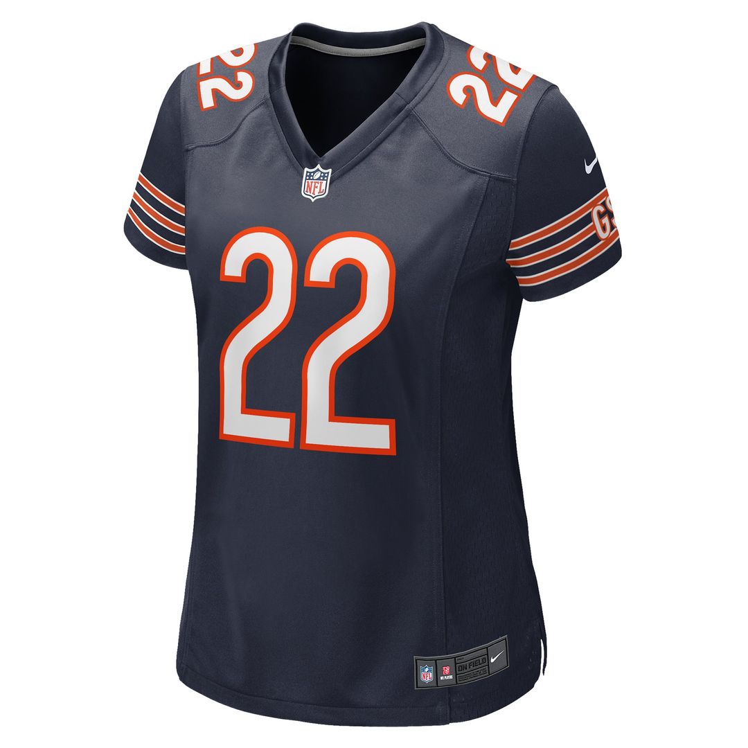 Elijah Hicks Chicago Bears Women's Team Game Jersey - Navy