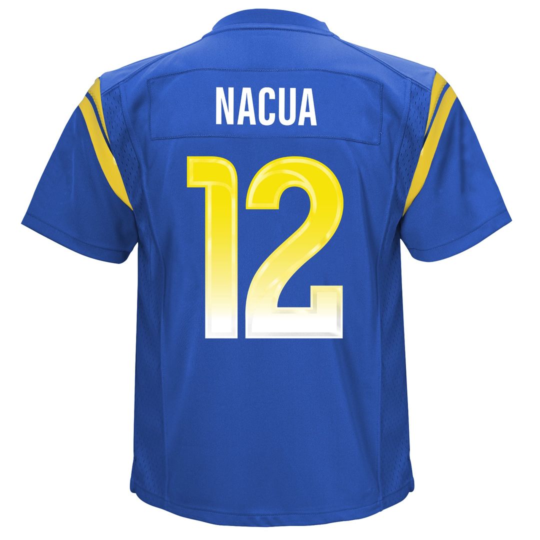 Puka Nacua Los Angeles Rams Preschool Game Jersey - Royal