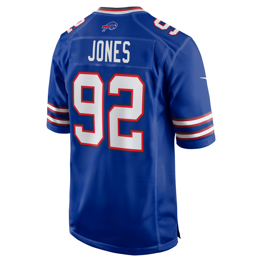 DaQuan Jones Buffalo Bills Game Player Jersey - Royal