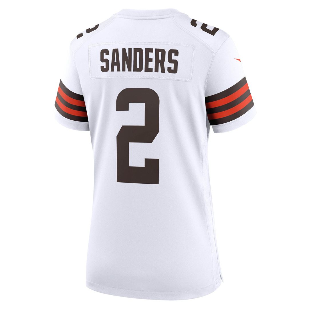 Shedeur Sanders Cleveland Browns Women's Game Jersey - White