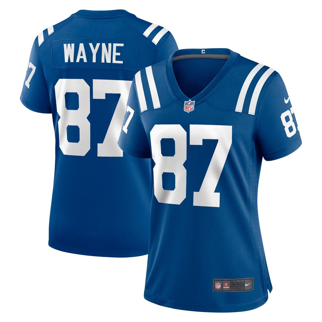 Reggie Wayne Indianapolis Colts Women's Indiana Nights Alternate Game Jersey - Royal