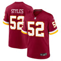 Sonny Styles Washington Commanders Team Game Jersey - Burgundy