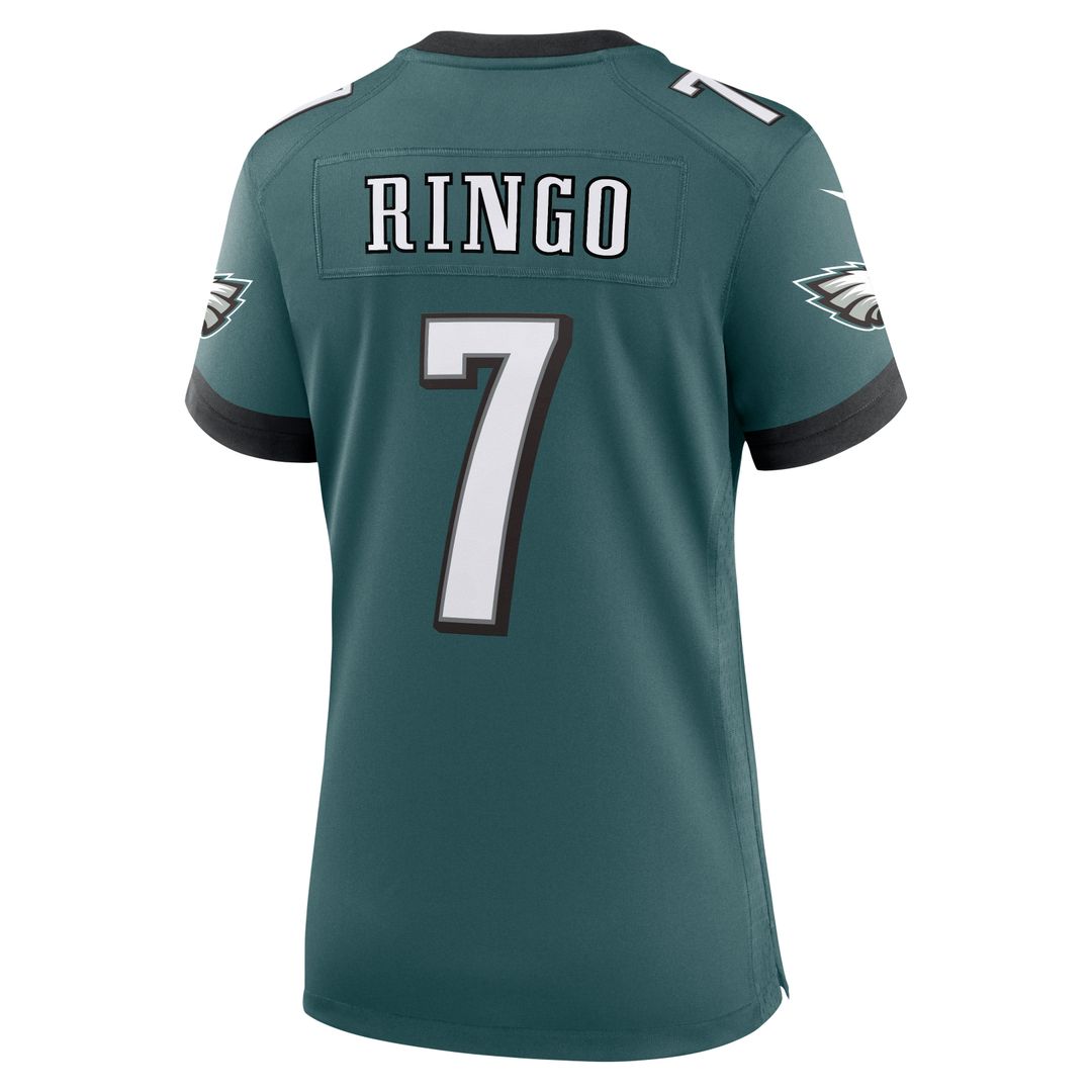 Kelee Ringo Philadelphia Eagles Women's Team Game Jersey - Midnight Green