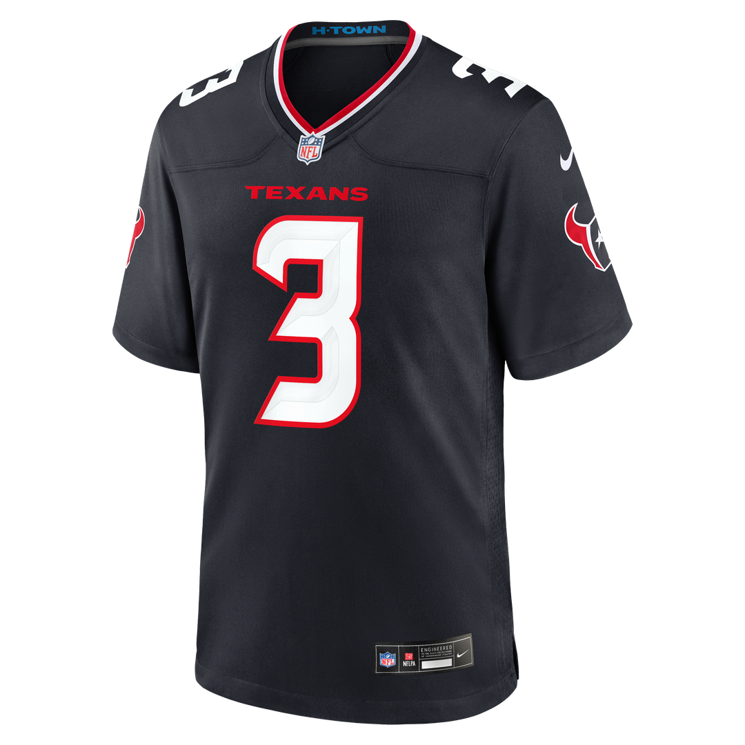 Kamari Lassiter Houston Texans Team Game Jersey - Navy