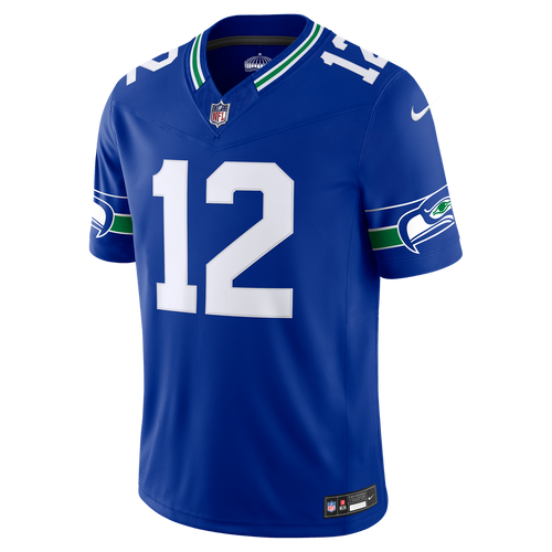 12s Seattle Seahawks Alternate Vapor F.U.S.E. Stitched Limited Jersey - Royal