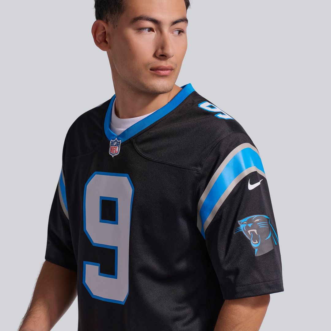 Bryce Young Carolina Panthers Team Game Jersey - Black
