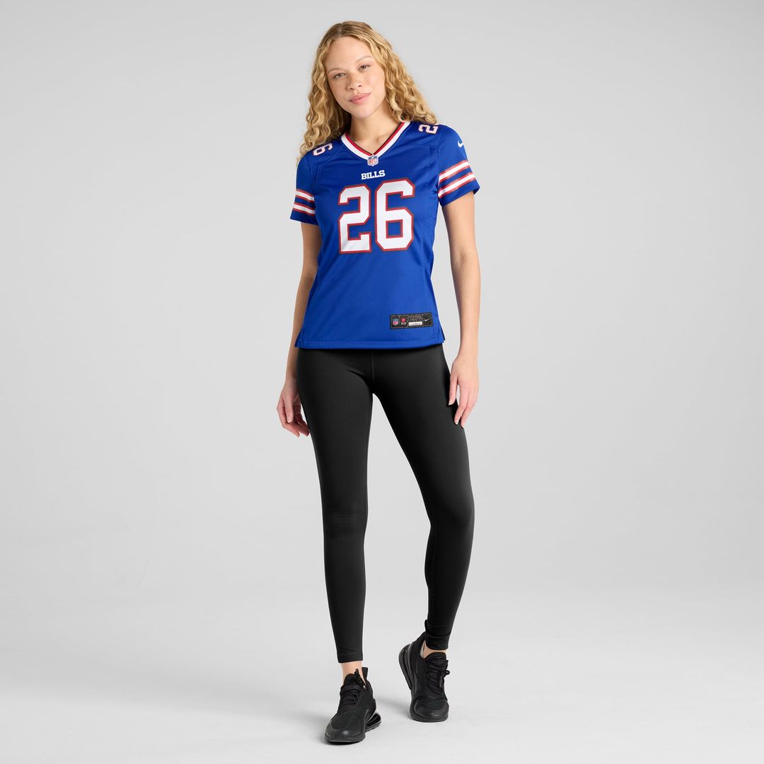 Ty Johnson Buffalo Bills Women's Team Game Jersey - Royal