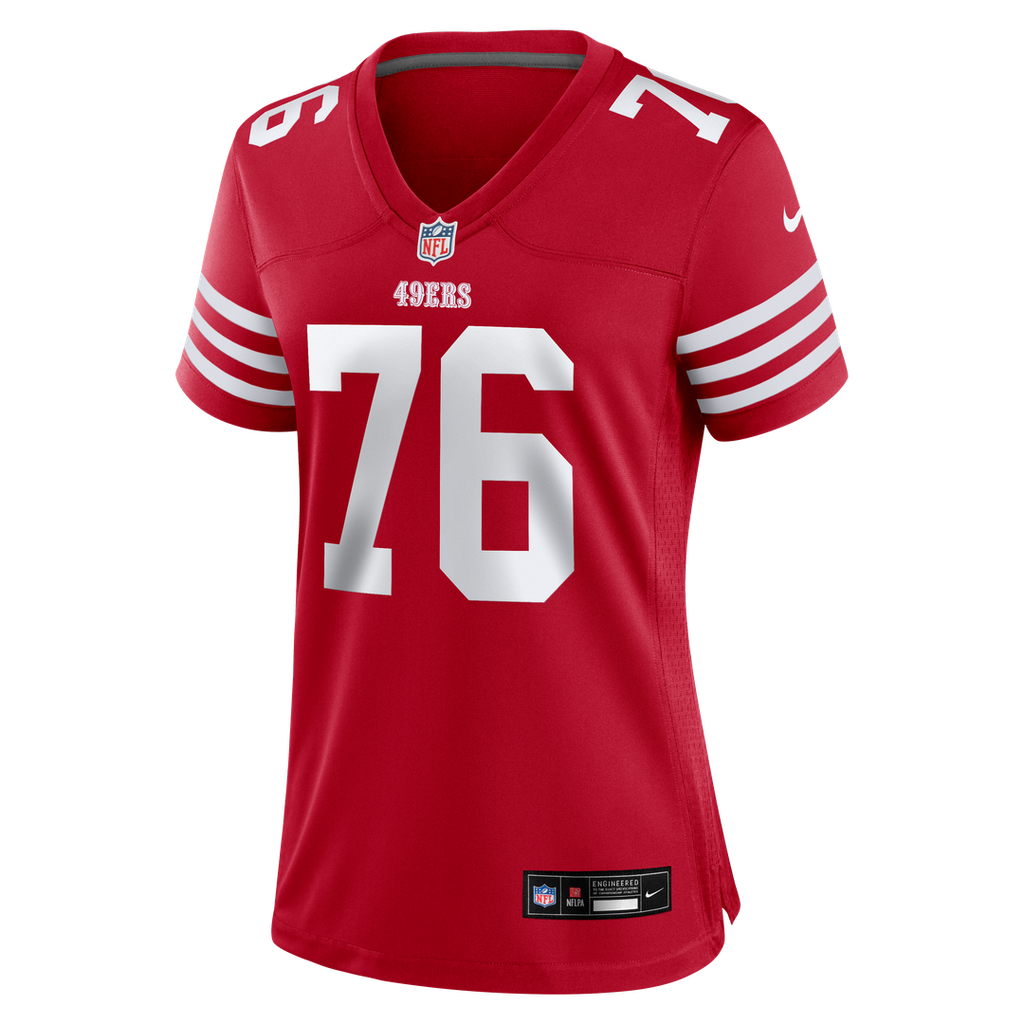Osa Odighizuwa San Francisco 49ers Women's Team Game Jersey - Scarlet