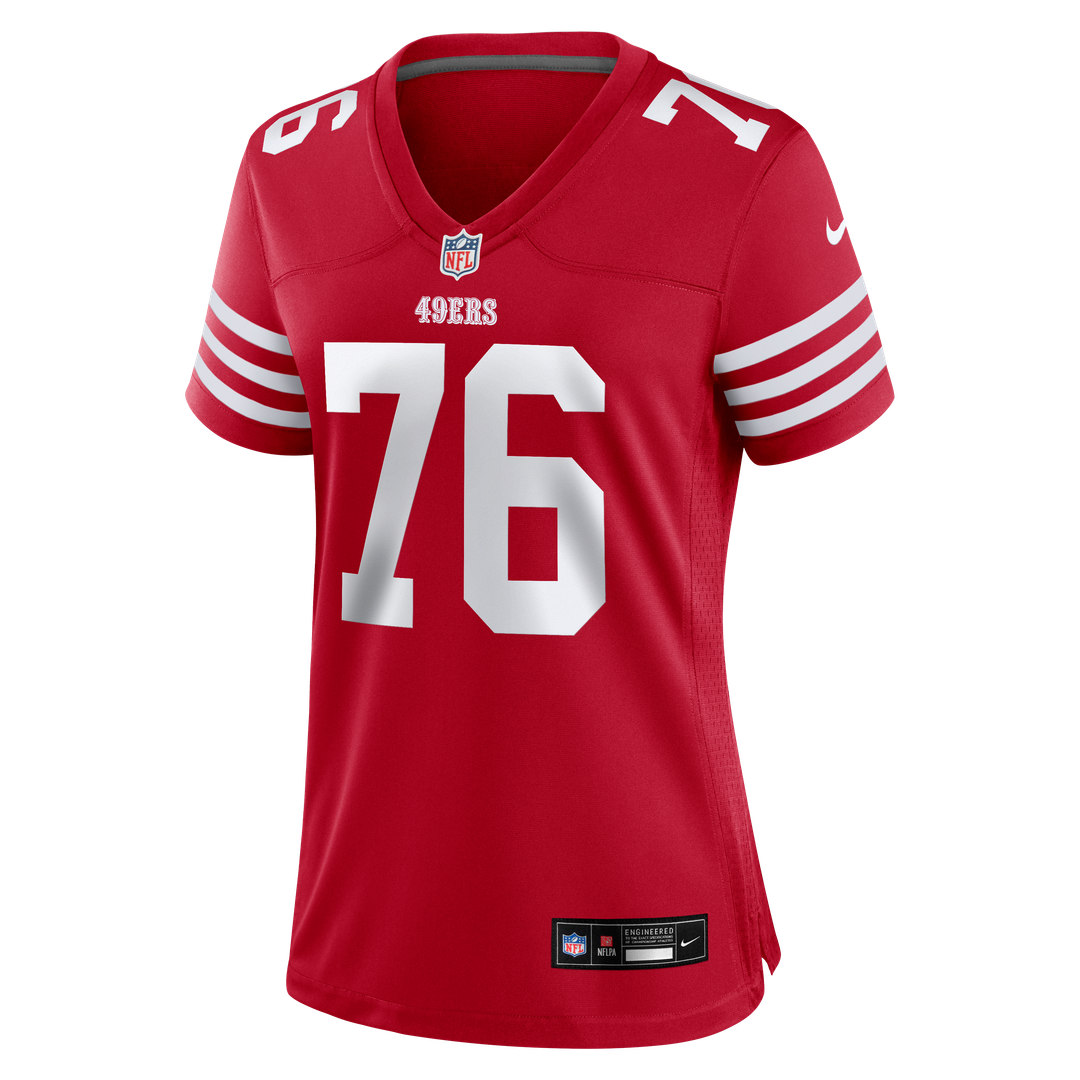 Osa Odighizuwa San Francisco 49ers Women's Team Game Jersey - Scarlet