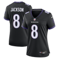 Lamar Jackson Baltimore Ravens Women's Alternate Game Jersey - Black