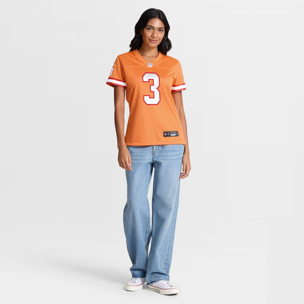 Rueben Bain Jr. Tampa Bay Buccaneers Women's Alternate Game Jersey - Creamsicle