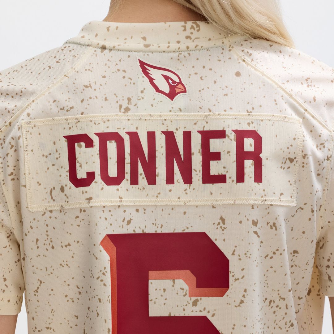 James Conner Arizona Cardinals Women's Rivalries Collection Game Jersey - Natural