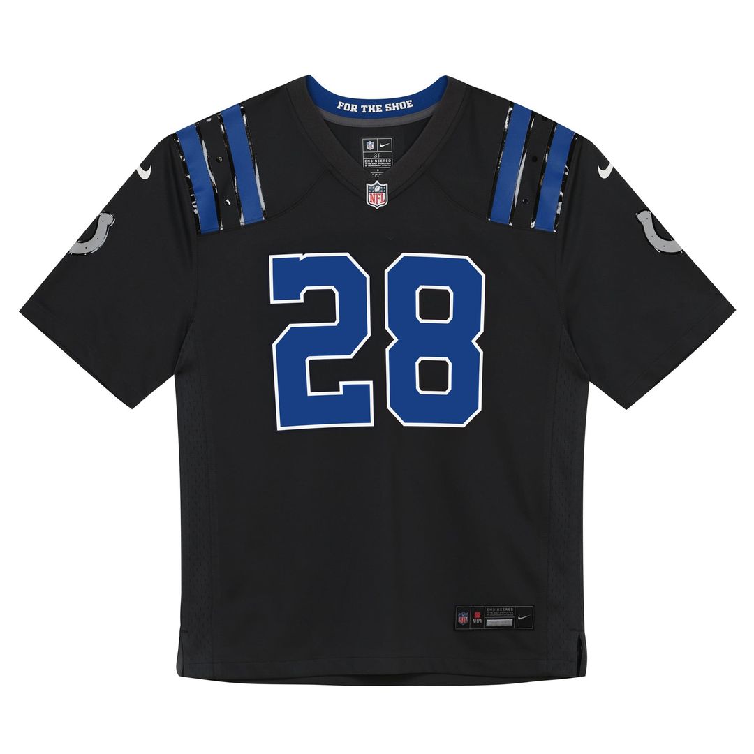 Jonathan Taylor Indianapolis Colts Toddler 2026 Rivalries Collection Game Jersey - Anthracite